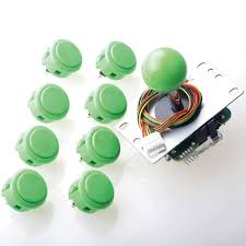Kit Botões Arcade Sanwa 8 Unidades