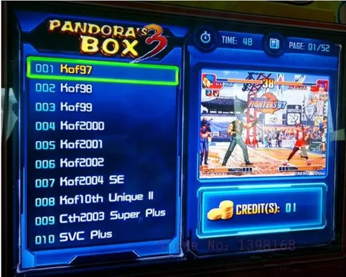 Placa Multijogos Pandora Box 12S - 10.000 Jogos