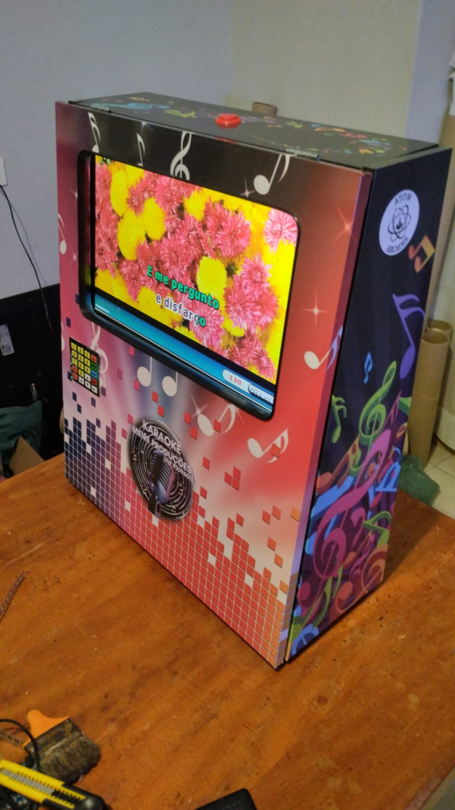 Videokê Karaokê 19 polegadas